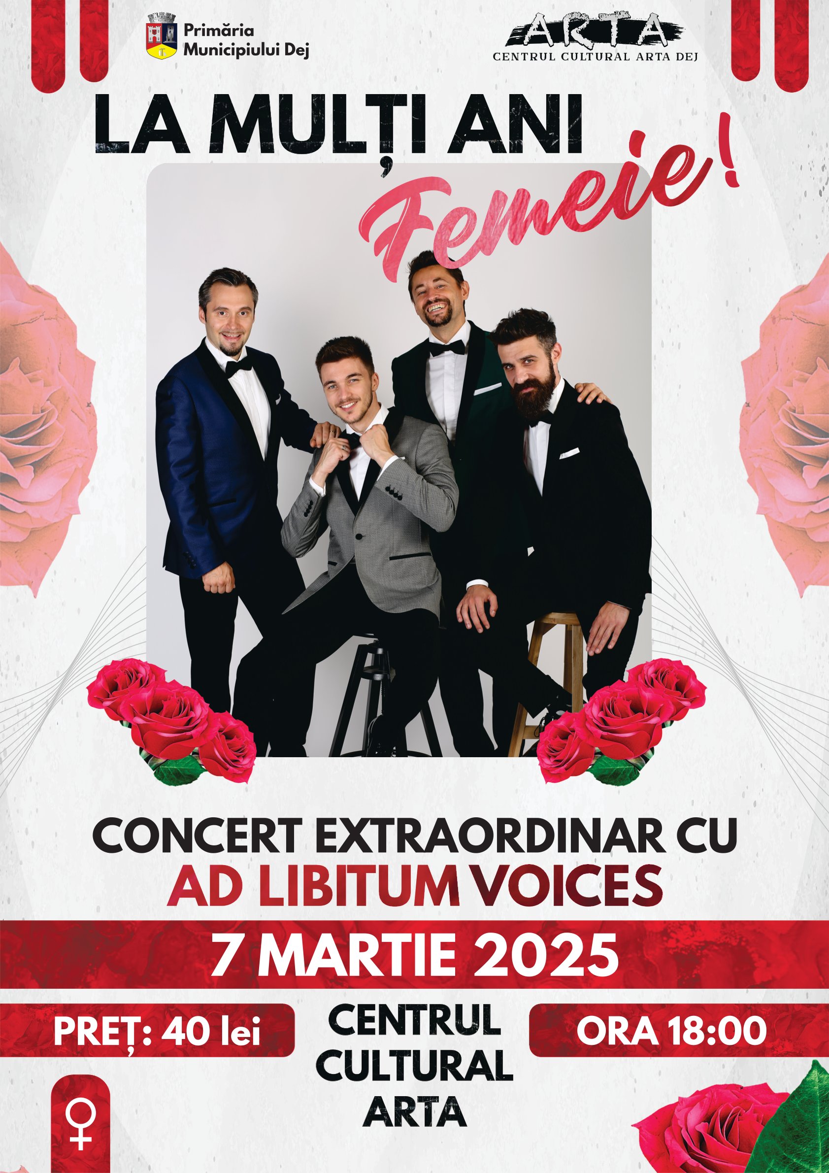 Spectacol dedicat Zilei Femeii