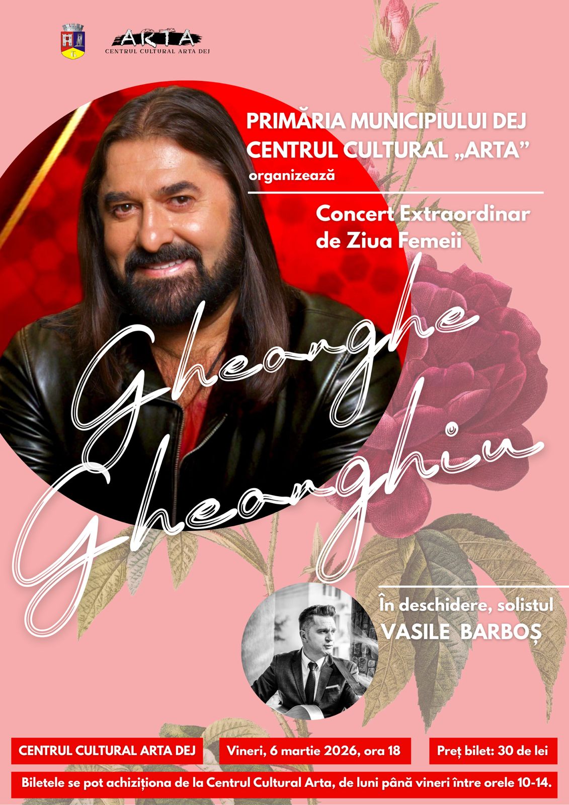 Spectacol dedicat Zilei Internaționale a Femeii, la Dej