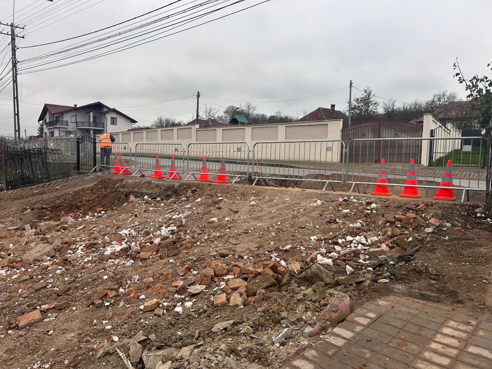 Reconstrucția casei de pe strada Mihai Viteazu 