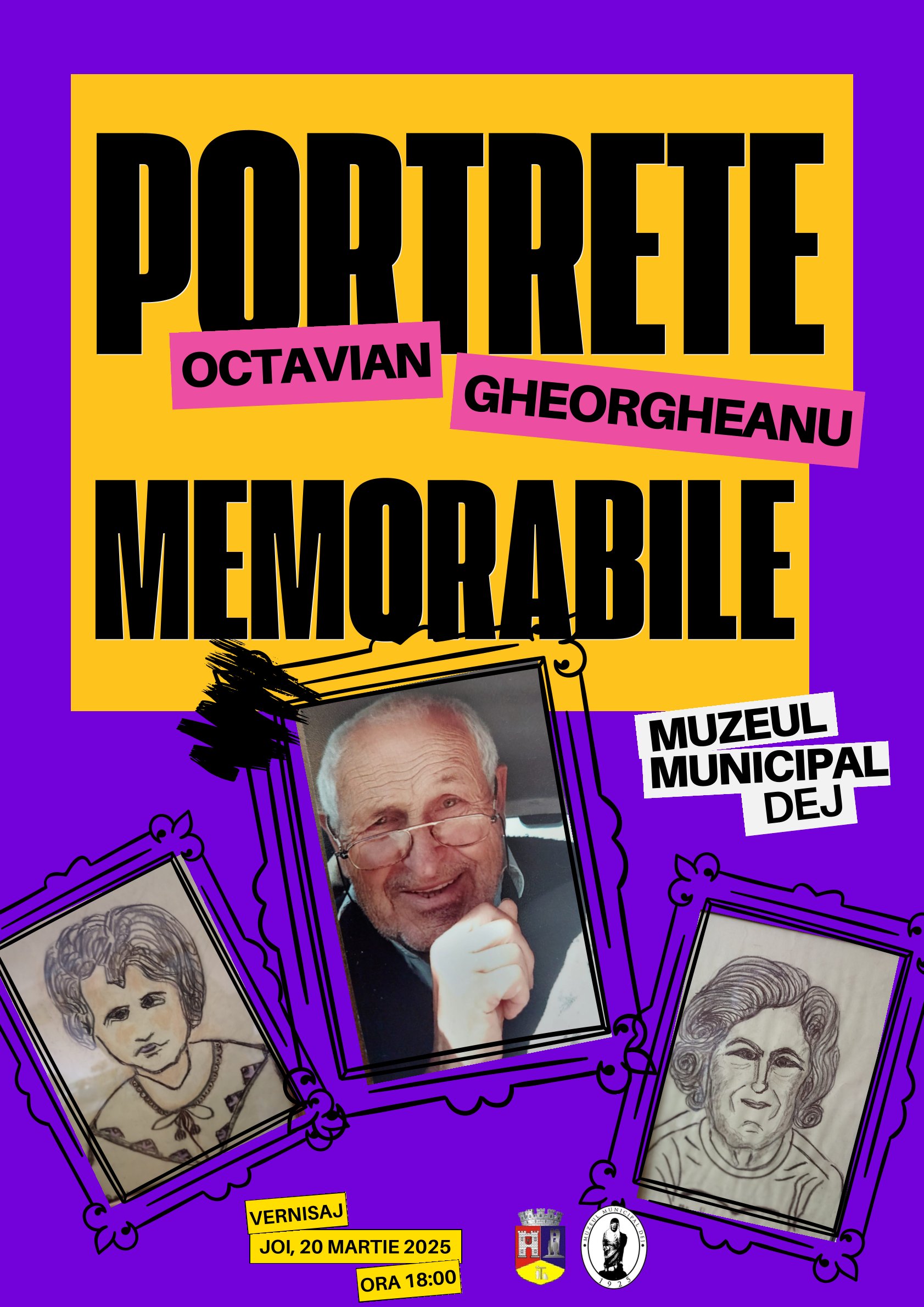 Expoziția Portrete memorabile
